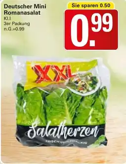 WEZ Deutscher Mini Romanasalat Angebot