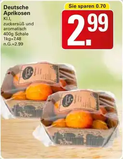 WEZ Deutsche Aprikosen Angebot