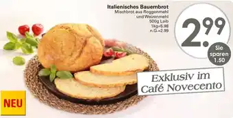 WEZ Italienisches Bauernbrot Angebot