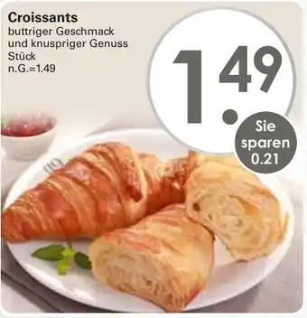 WEZ Croissants Angebot