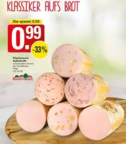 WEZ Frischwurst-Aufschnitt Angebot