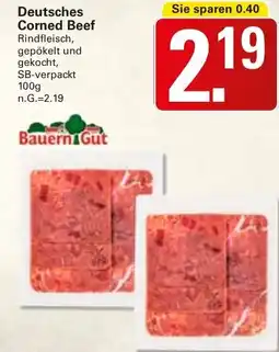 WEZ Deutsches Corned Beef Angebot