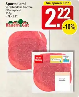 WEZ Sportsalami Angebot