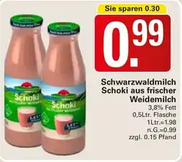 WEZ Schwarzwaldmilch Schoki aus frischer Weidemilch Angebot