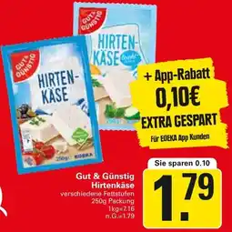 WEZ Gut & Günstig Hirtenkäse Angebot