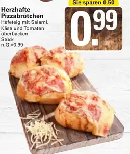 WEZ Herzhafte Pizzabrötchen Angebot