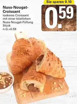 WEZ Nuss-Nougat-Croissant Angebot