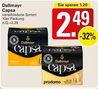 WEZ Dallmayr Capsa Angebot