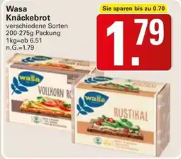 WEZ Wasa Knäckebrot Angebot
