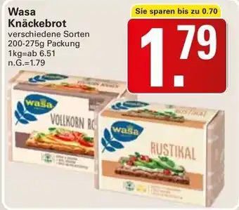 WEZ Wasa Knäckebrot Angebot