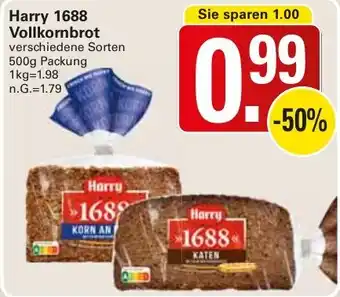 WEZ Harry 1688 Vollkornbrot Angebot