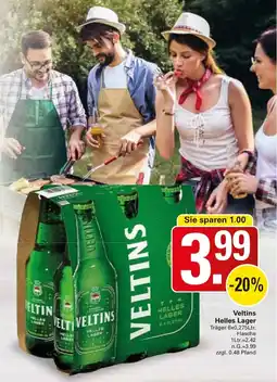 WEZ Veltins Helles Lager Angebot