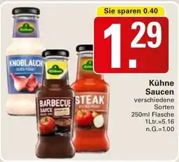 WEZ Kühne Saucen Angebot