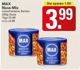 WEZ MAX Nuss-Mix Angebot