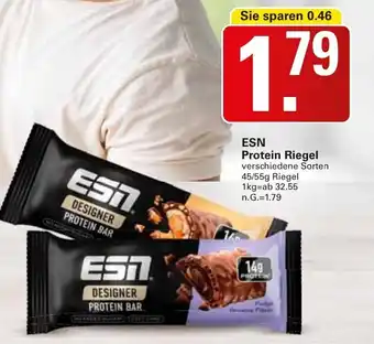 WEZ ESN Protein Riegel Angebot