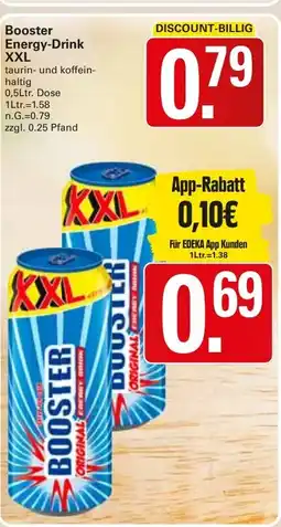 WEZ Booster Energy-Drink XXL Angebot