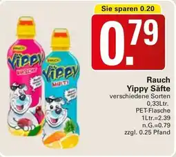 WEZ Rauch Yippy Säfte Angebot
