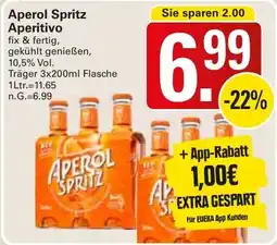 WEZ Aperol Spritz Aperitivo Angebot