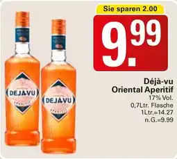 WEZ Déjà-vu Oriental Aperitif Angebot