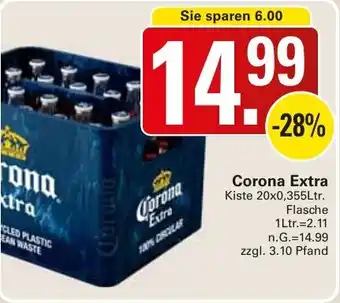 WEZ Corona Extra Angebot
