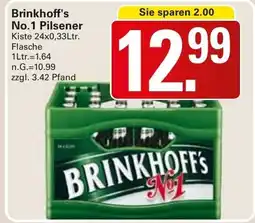 WEZ Brinkhoff's No.1 Pilsener Angebot