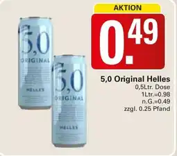 WEZ 5,0 Original Helles Angebot