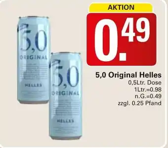 WEZ 5,0 Original Helles Angebot