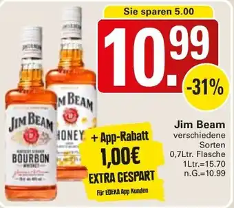 WEZ Jim Beam Angebot