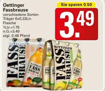 WEZ Oettinger Fassbrause Angebot