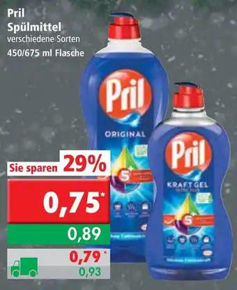 L. STROETMANN GROSSMARKT Pril Spülmitteel 450/675 ml Flasche Angebot