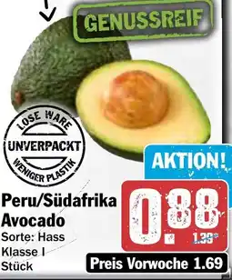 AEZ Peru/Südafrika Avocado Angebot