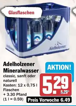 AEZ Adelholzener Mineralwasser Angebot