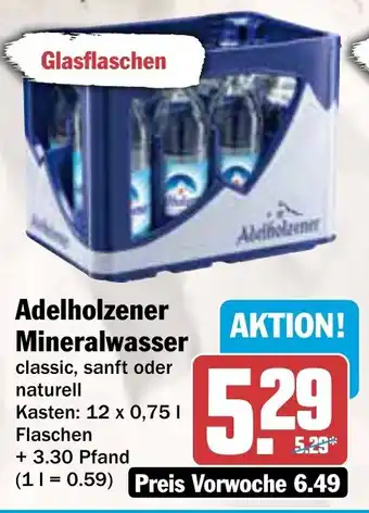 AEZ Adelholzener Mineralwasser Angebot
