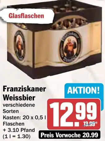 AEZ Franziskaner Weissbier Angebot