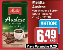 AEZ Melitta Auslese Angebot