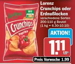 AEZ Lorenz Crunchips oder Erdnuẞlocken Angebot