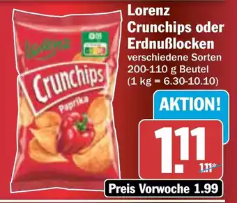 AEZ Lorenz Crunchips oder Erdnuẞlocken Angebot