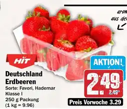 AEZ Deutschland Erdbeeren Angebot