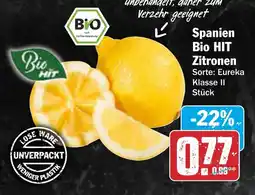 AEZ Spanien Bio HIT Zitronen Angebot