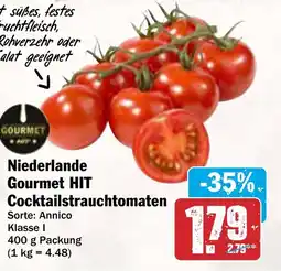 AEZ Niederlande Gourmet HIT Cocktailstrauchtomaten Angebot