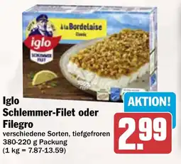 AEZ Iglo Schlemmer-Filet oder Filegro Angebot