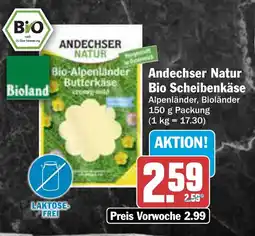 AEZ Andechser Natur Bio Scheibenkäse Angebot