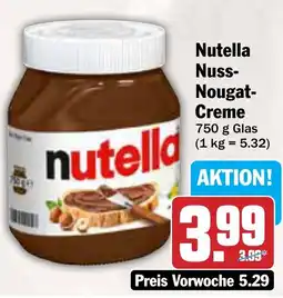 AEZ Nutella Nuss- Nougat- Creme Angebot