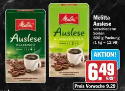 AEZ Melitta Auslese Angebot