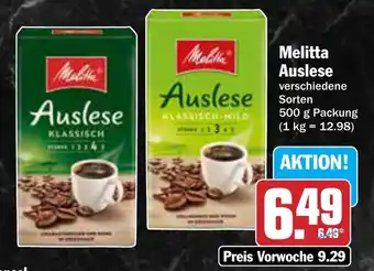 AEZ Melitta Auslese Angebot