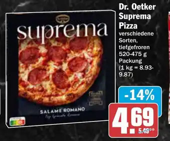AEZ Dr. Oetker Suprema Pizza Angebot