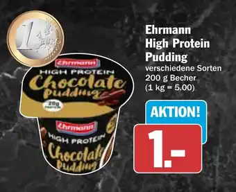 AEZ Ehrmann High Protein Pudding Angebot