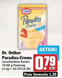 AEZ Dr. Oetker Paradies Creme Angebot
