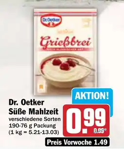 AEZ Dr. Oetker Süße Mahlzeit Angebot