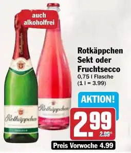 AEZ Rotkäppchen Sekt oder Fruchtsecco Angebot